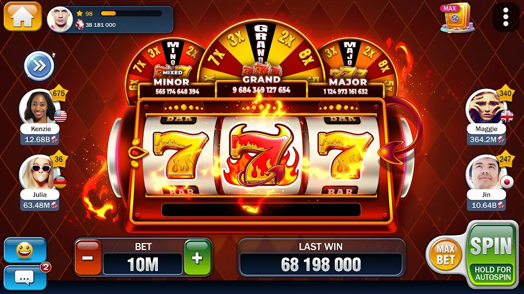 Mão vencedora de Blackjack com bônus no wj cassino 777